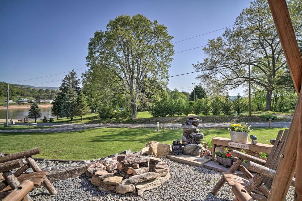 Rivers View - Cherokee Lake Cabin With Fire Pit! Bean Station エクステリア 写真