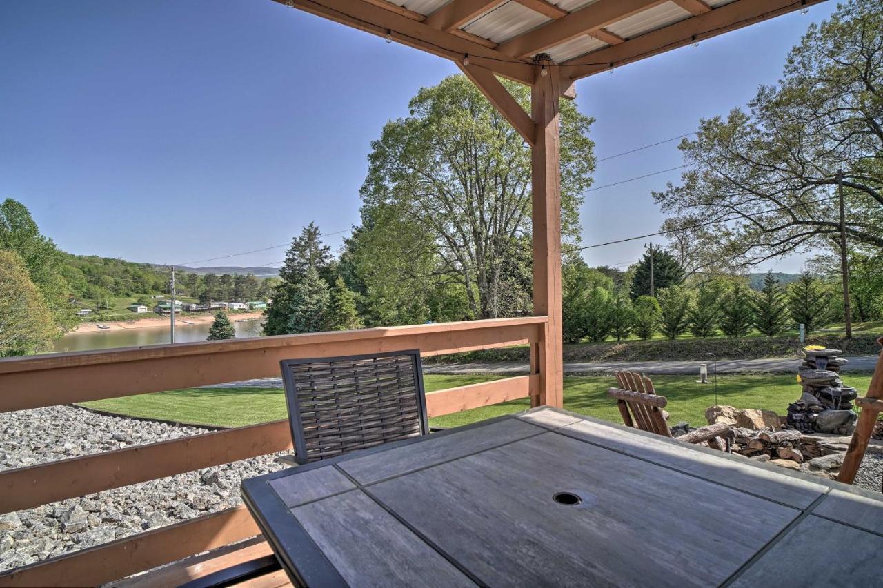 Rivers View - Cherokee Lake Cabin With Fire Pit! Bean Station エクステリア 写真