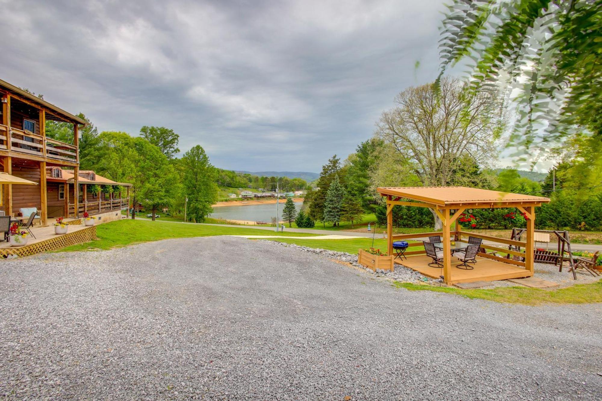Rivers View - Cherokee Lake Cabin With Fire Pit! Bean Station エクステリア 写真