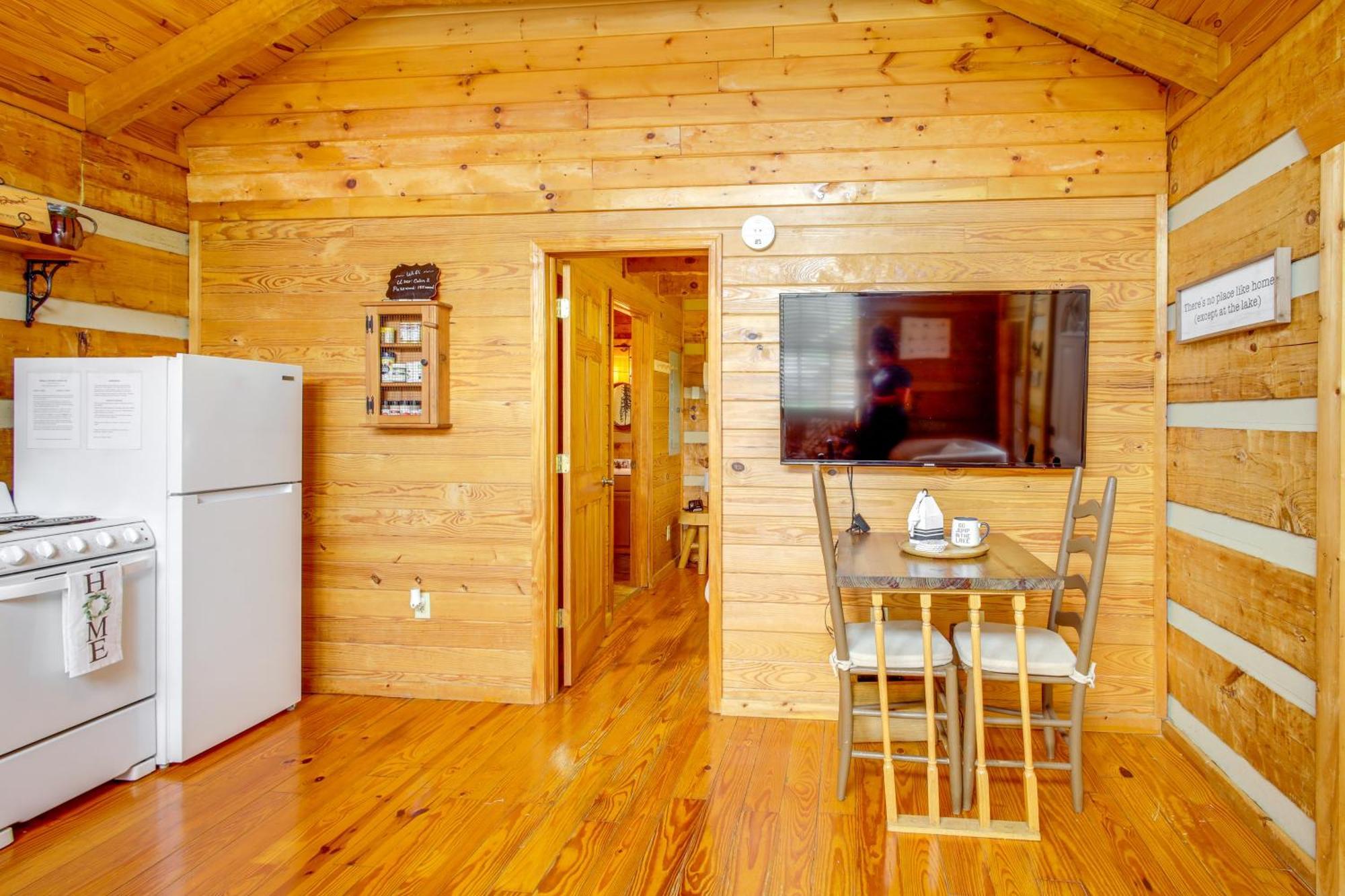 Rivers View - Cherokee Lake Cabin With Fire Pit! Bean Station エクステリア 写真