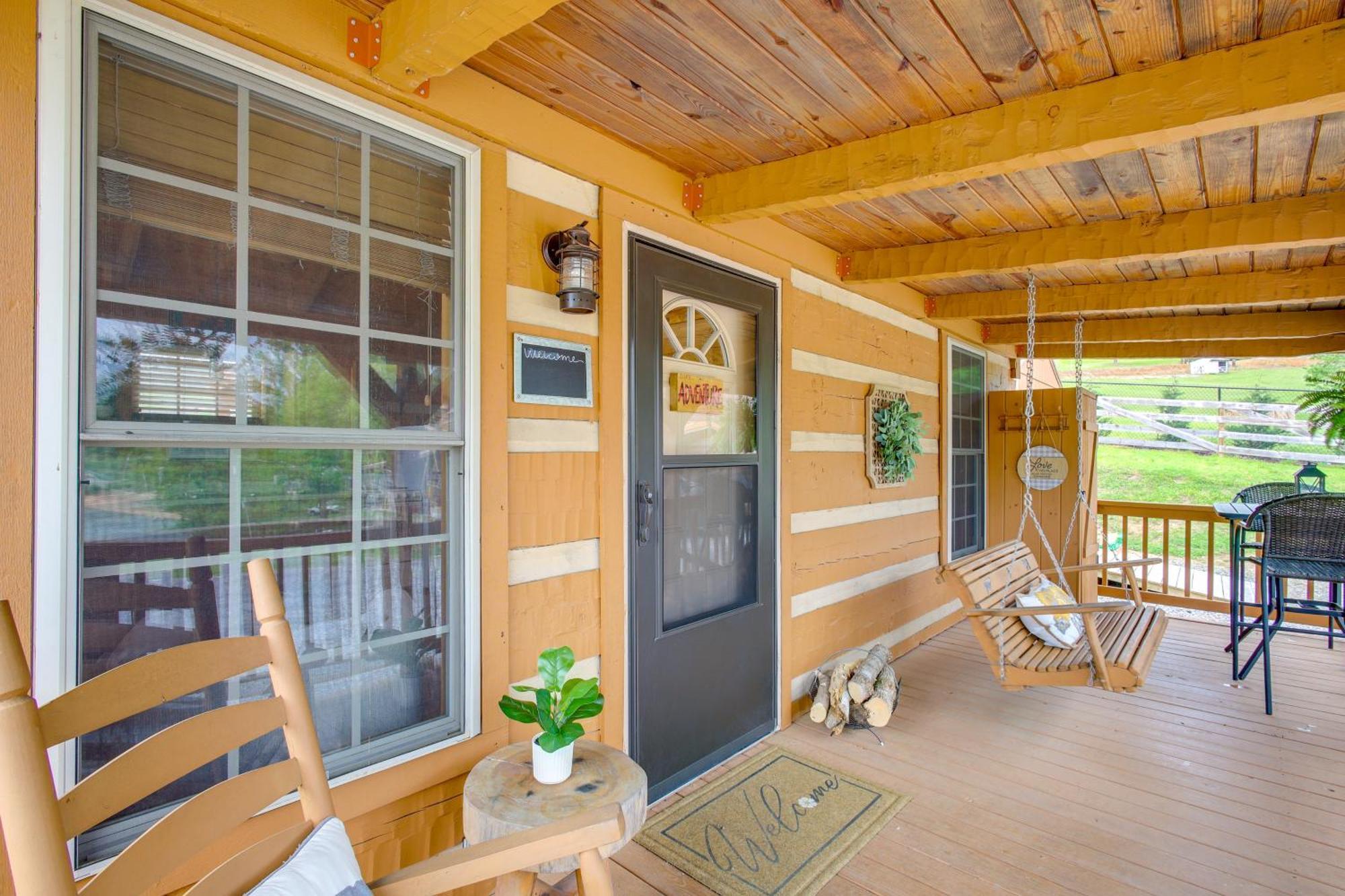 Rivers View - Cherokee Lake Cabin With Fire Pit! Bean Station エクステリア 写真