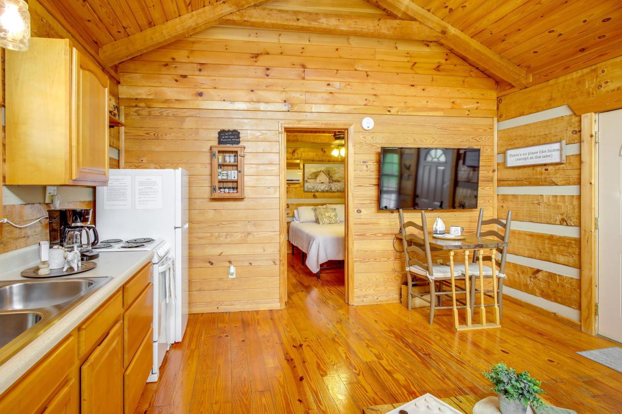 Rivers View - Cherokee Lake Cabin With Fire Pit! Bean Station エクステリア 写真