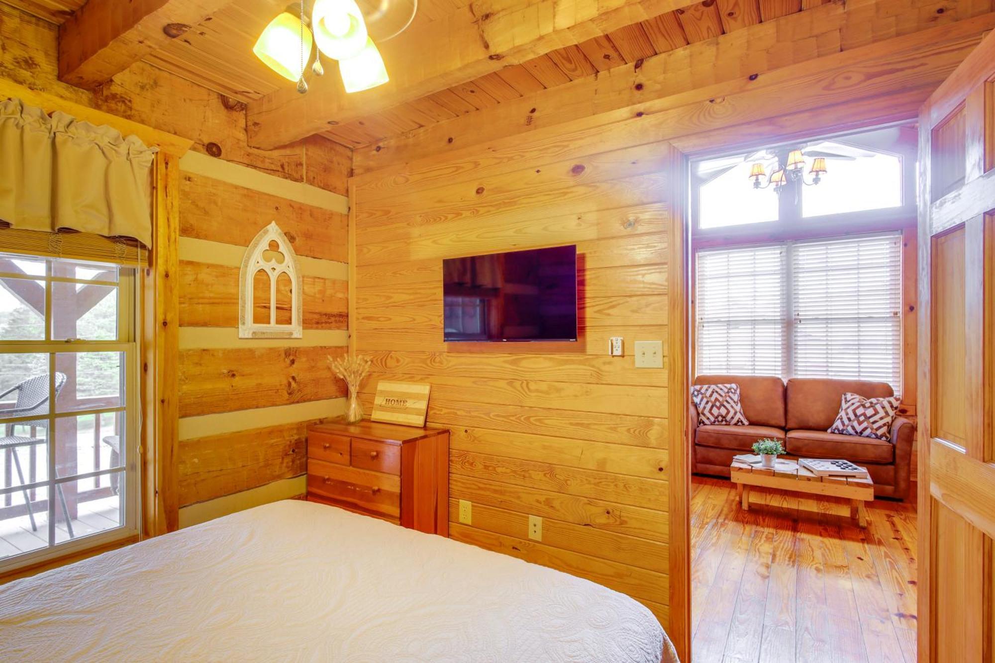 Rivers View - Cherokee Lake Cabin With Fire Pit! Bean Station エクステリア 写真