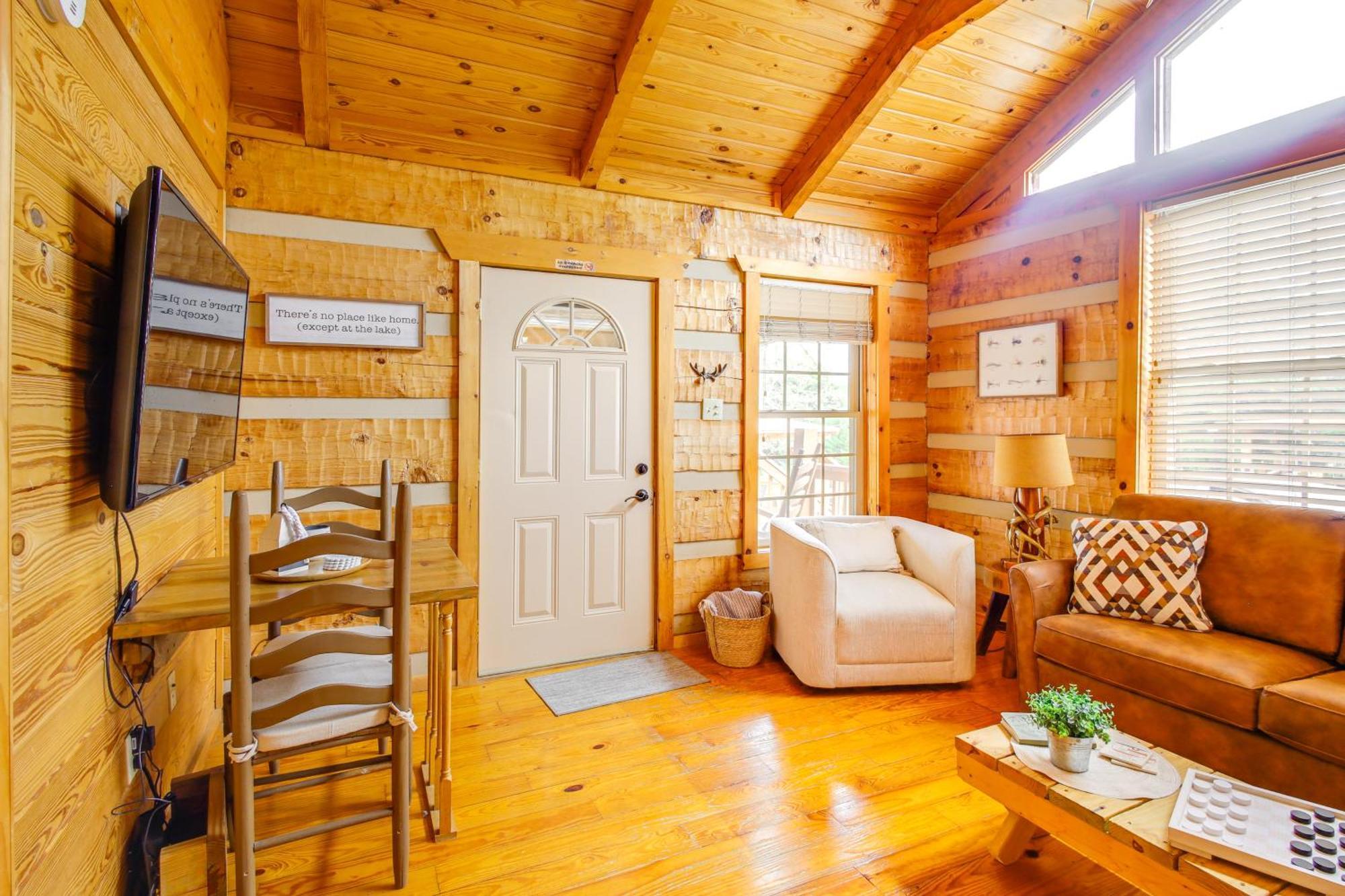 Rivers View - Cherokee Lake Cabin With Fire Pit! Bean Station エクステリア 写真
